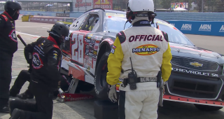 Early trouble: Brenden Queen, Alon Day start the General Tire 100 at the Glen with mechanical issues